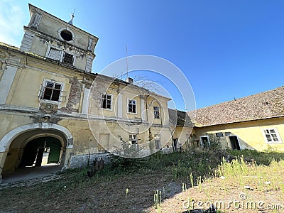 Eugene of Savoyâ€™s castle or the hunting castle in Bilje / Dvorac princa Eugena Savojskog ili lovaÄki dvorac u Bilju Stock Photo